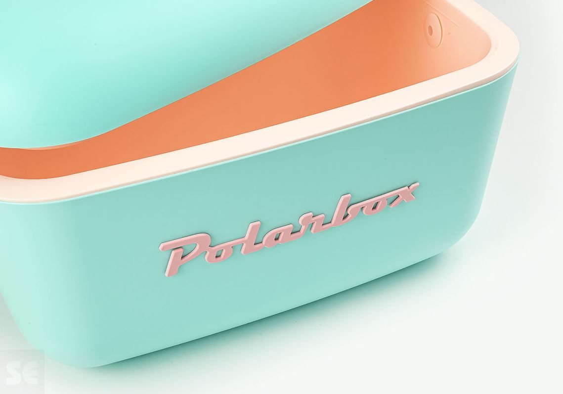 Polarbox Classic Edition 12l Verde Agua - Rosa Baby