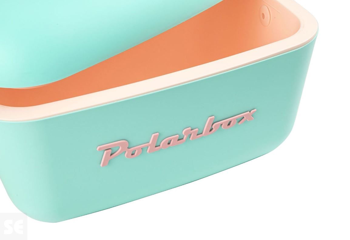 Polarbox Pop Edition 20l Verde Agua - Rosa Baby