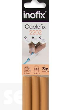 Cablefix Adhesivo Beige 10,5 X 10 mm. (blíster 3 metros)