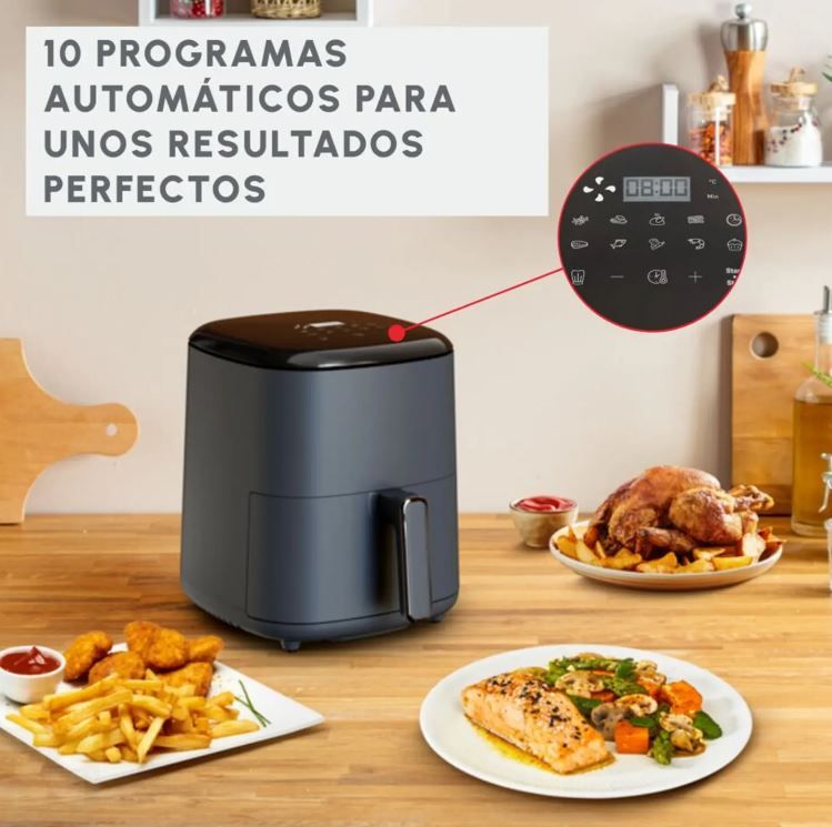 Freidora de Aire Easy Fry Max Java Peppe 5l.