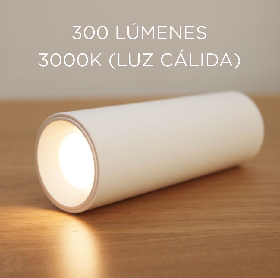 Aplique de Pared Led Roll 4 Blanco Inalámbrico