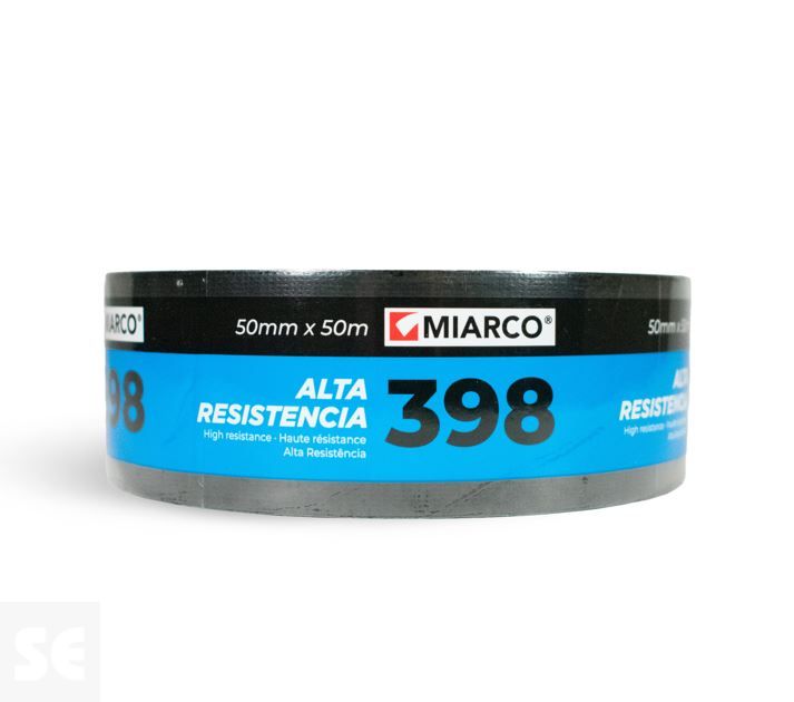 Cinta Americana 398 Negro 50mmx 50m