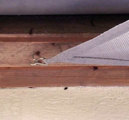 Hembrilla Techo Abierta 4x70mm. con Rosca de Madera Galvanizado Ceiling Hooks (8u.)