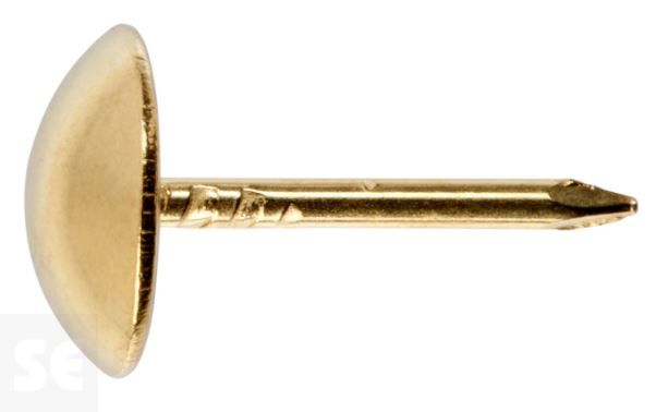 Tachuela Clavo Tapicería Latonada 9x12,5mm. (60u.)