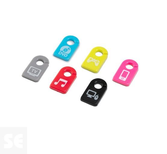 Identificador de Cables Surtido 3x15x25 mm. (6u.)