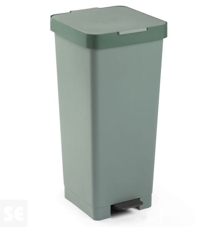Cubo Pedal Smart Verde Sage 40l