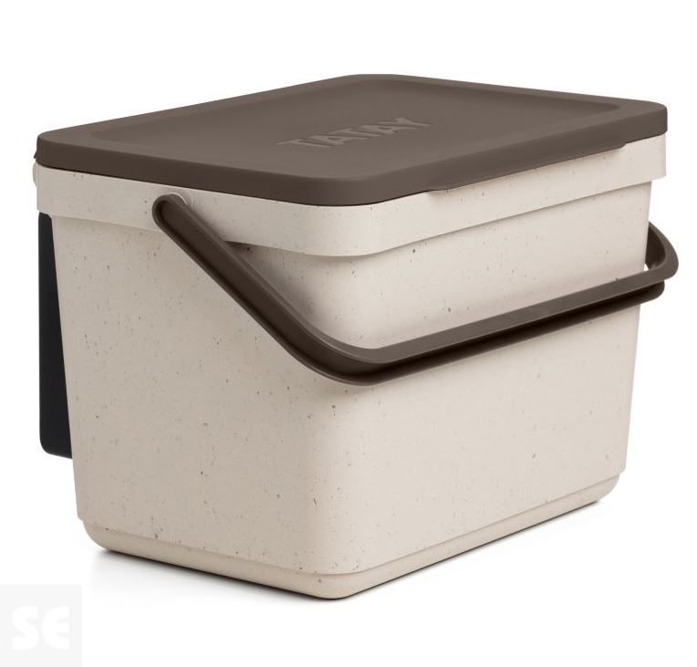 Cubo Organico Smart con Sop. Ecohome 6l