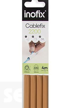 Cablefix Adhesivo Beige 5,5 X 5 Mm. (blíster de 4 metros)