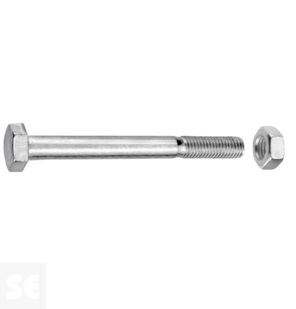 Tornillo Cabeza Hexagonal M8x200mm. Din 931 (25 piezas)