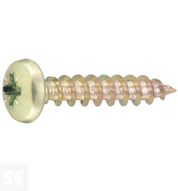 Tornillo Cabeza Redonda Pz 3,0x16mm (150u.)