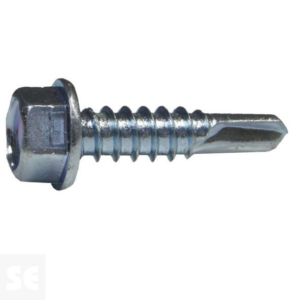 Tornillo Auto-Perforante Sellador 4,8x25mm. Din 15480 (200 uds)