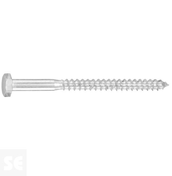 Tornillo Madera 6,0x80mm Din 571 (10 uds)