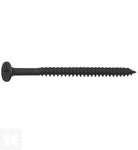 Tornillo Multiuso Negro Ph 4,2x75mm (60u.)