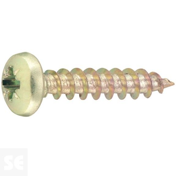 Tornillo Zn Cabeza Redonda Pz 3,0x20mm (50u.)