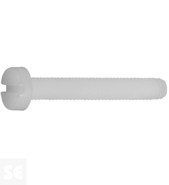 Tornillo Cabeza Cilíndrica Plástico M3x20mm. (20u.)