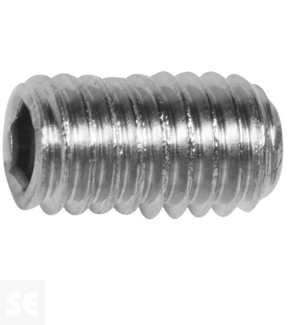 Tornillo Prisionero M3x5mm. A2 Din 4026 (5u.)