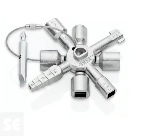 Llaves para Armarios de Control Paso Estándar 92 Mm.