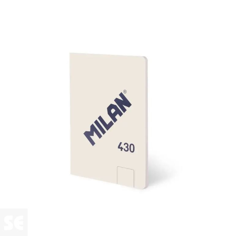 Libreta MILAN A6 Encolada 430 Beige 48h Blancas 95gr