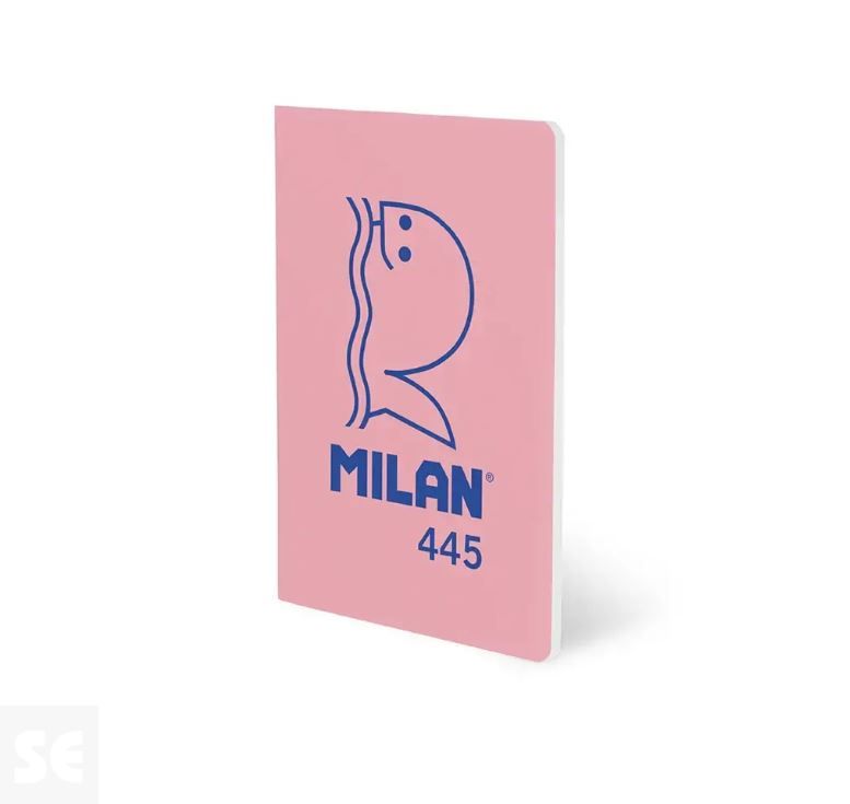 Llibreta MILAN A5 24f Lineas 460 Rosa