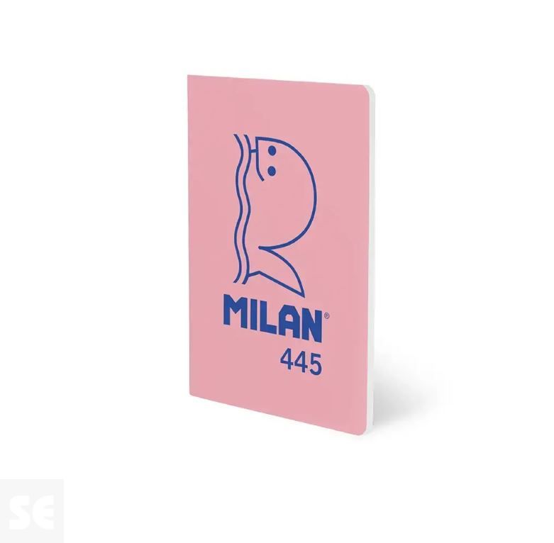 Libreta MILAN A5 24f Lisa 460 Rosa