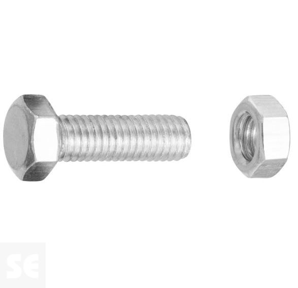 Tornillo Cabeza Hexagonal M5x16mm. Din 933 (200 piezas)
