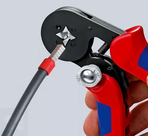 Alicate Autoajustable Crimpar 180mm.