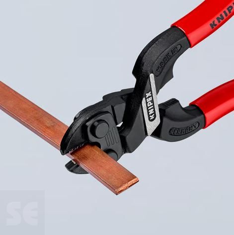 Alicate Cortabulones Compacto Negro 160 Mm. 4,4 Mm.