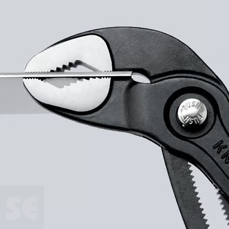 Tenaza para Bombas Gris Atramentado 250mm.