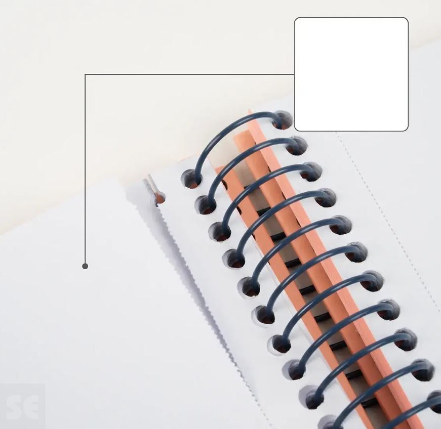 Libreta MILAN A5 Espiral 80h Blancas 95 Gr/M Verde