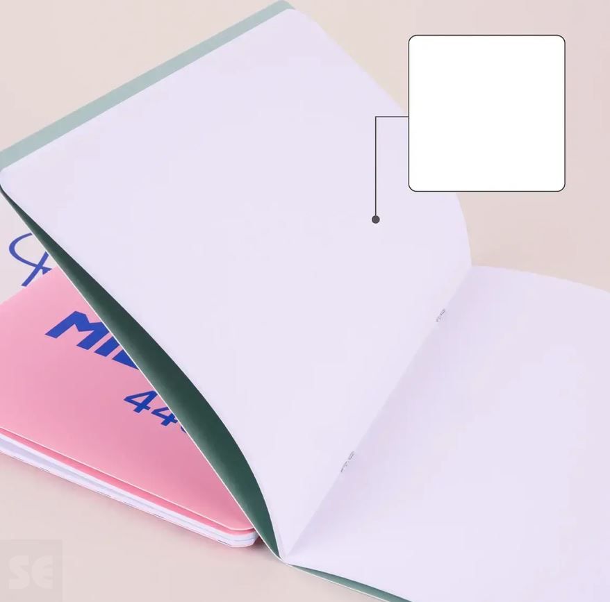 Libreta A5 24f Lisa 460 Verde