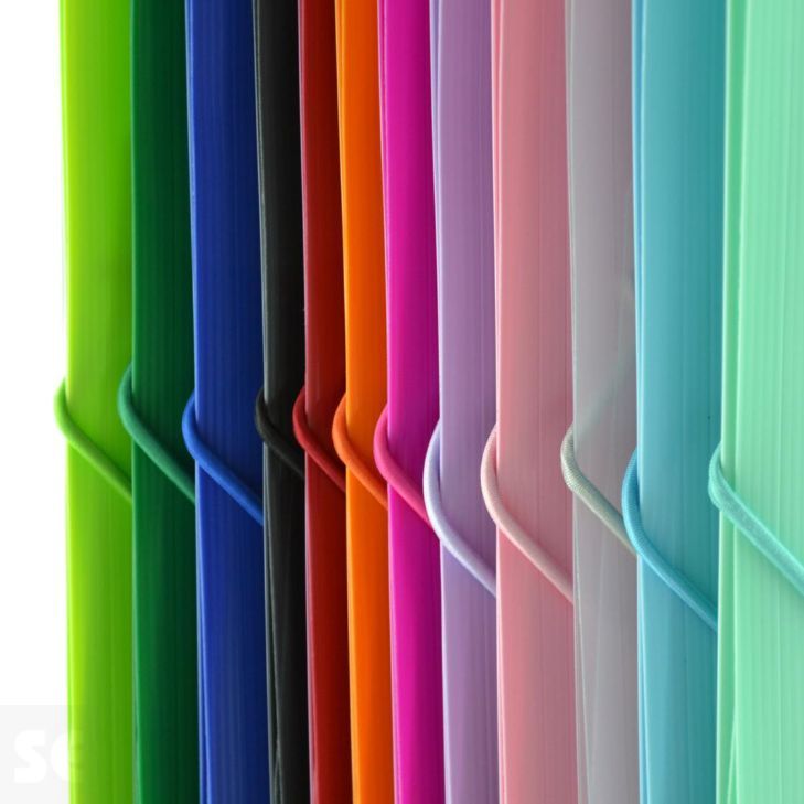 Carpeta con Gomas Maxi + Colorline