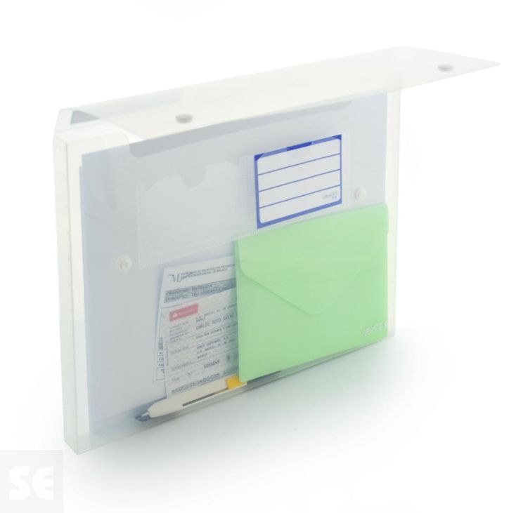 Cajas de Proyectos Cristal Caja con Botones A4+