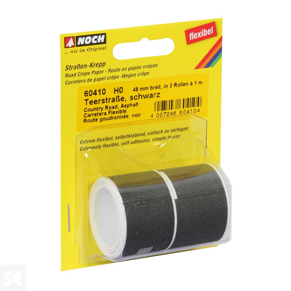 Carretera Asfaltada Negra 100 x 4,8 Cm