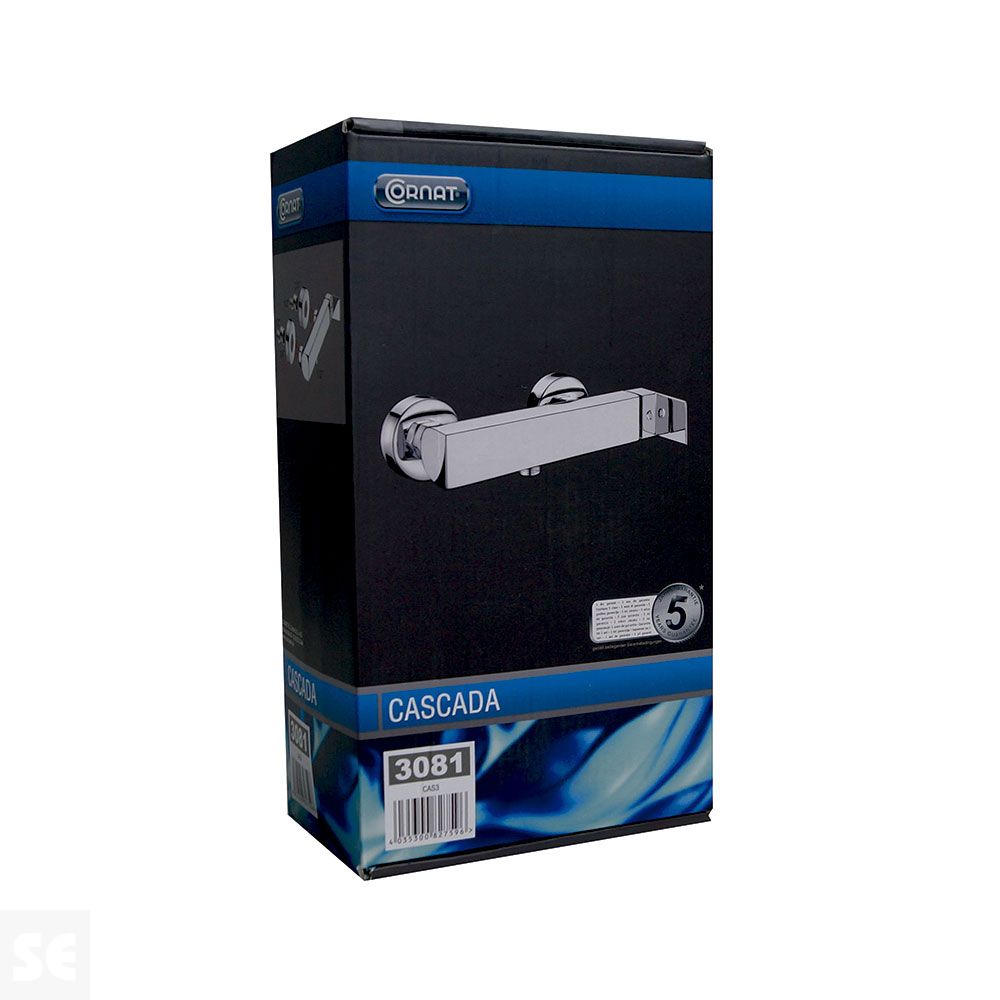 Monomando grifo Ducha Cromo Cascada