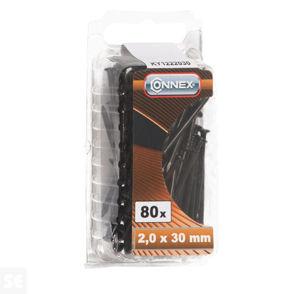 Clavos de Acero 2,0x30mm. (80u.)