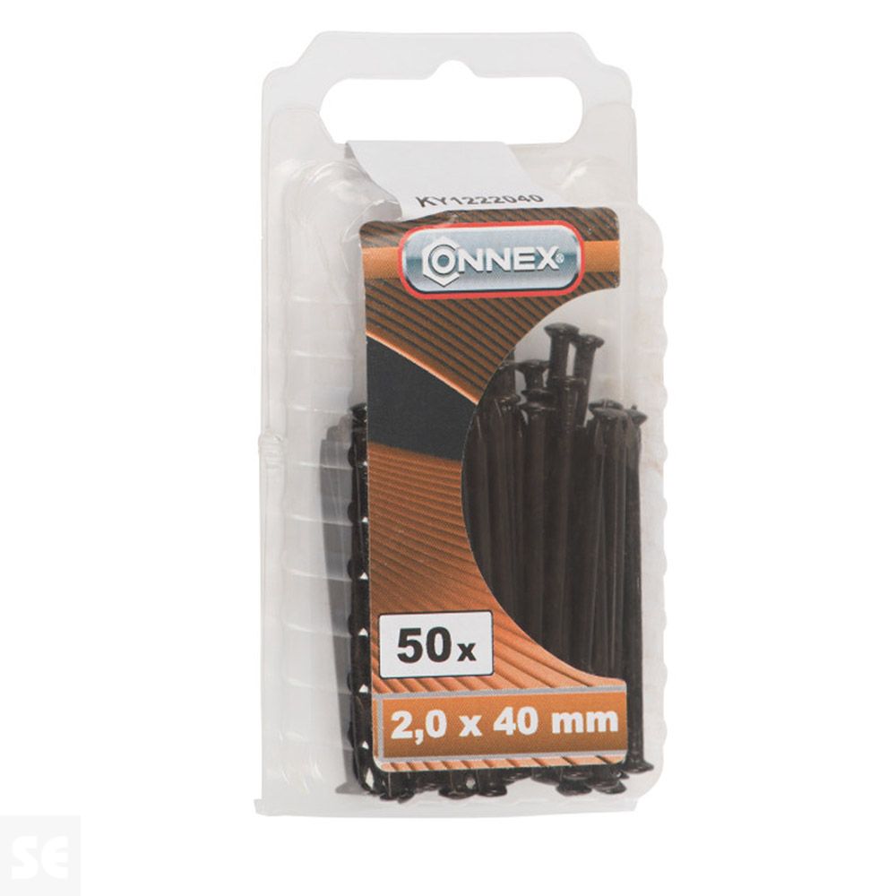 Clavos de Acero  2,0x40mm. (50u.)
