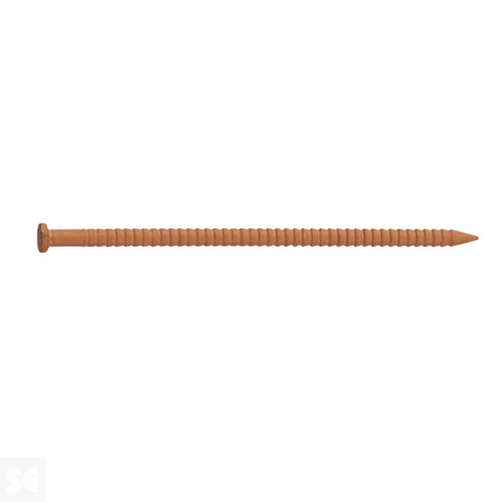 Clavos de Acero Marrón 18x38 mm. (40 gramos)