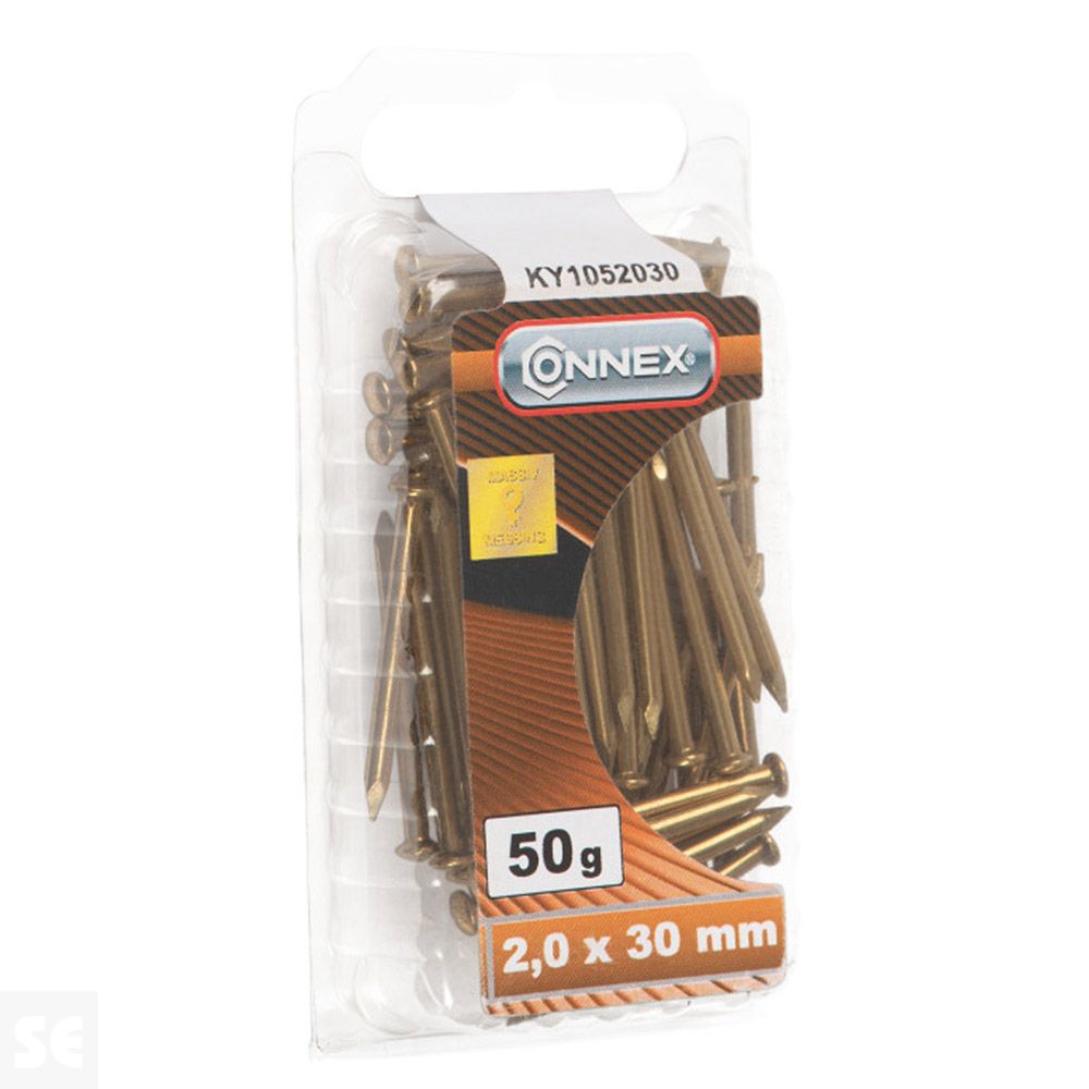 Clavos Latón 2,0x30 (50 gramos)