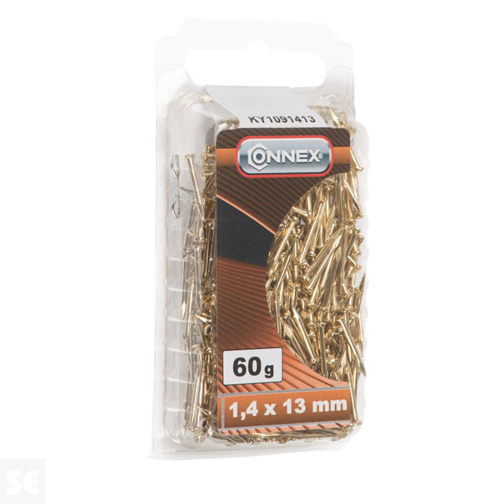 Clavos Latonado 1,4x13mm. (60 gramos)