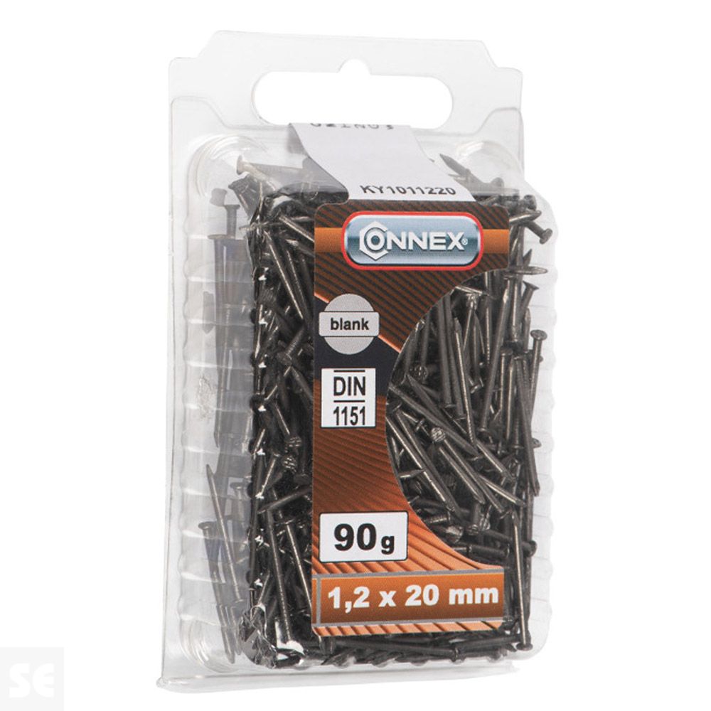 Clavos Metal Cabeza Plana 12x20 mm (90 gramos)