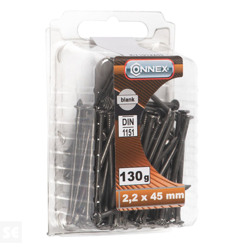 Clavos Metal Cabeza Plana 22x45 mm (130 gramos)