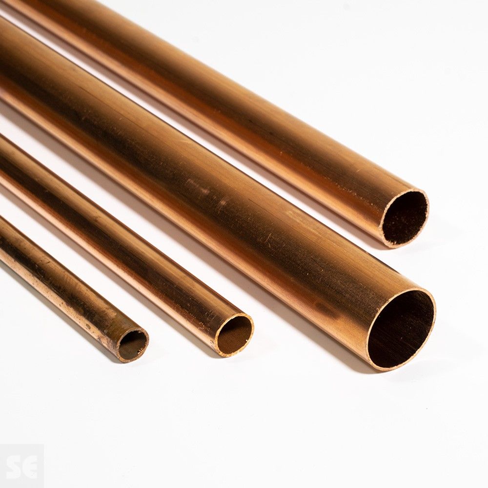 Tubos rígidos de Cobre duro de varios diámetros | Servei Estació
