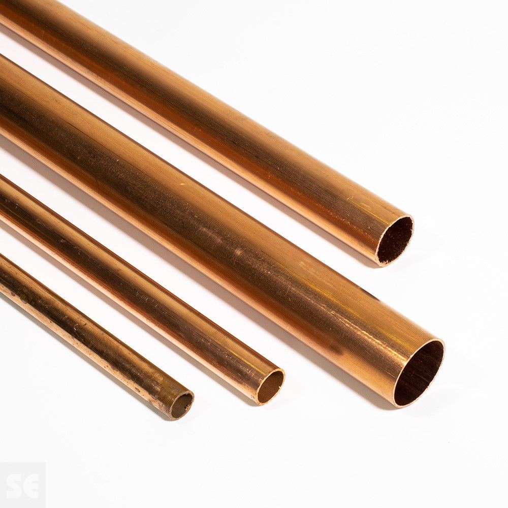 Tubos rígidos de Cobre duro de varios diámetros | Servei Estació

