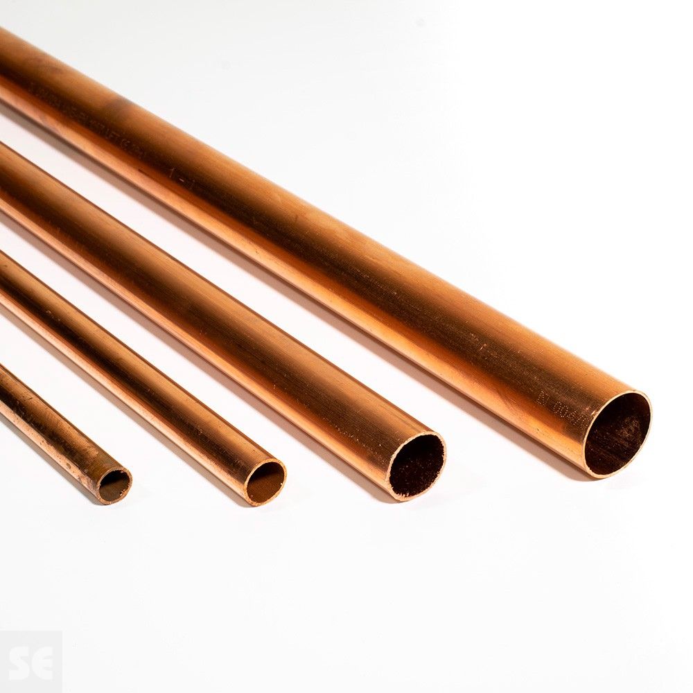 Tubos rígidos de Cobre duro de varios diámetros | Servei Estació
