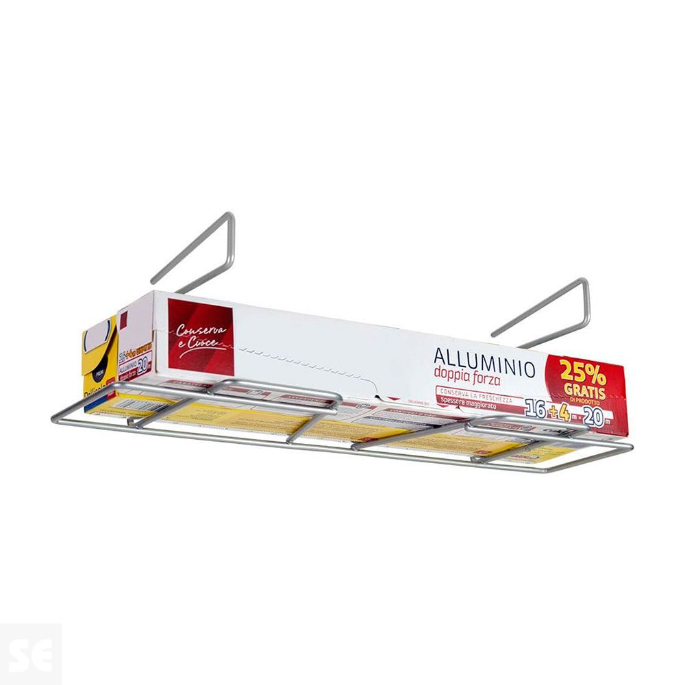 Colgador Rollo Film/Aluminio 33x12x9 cm