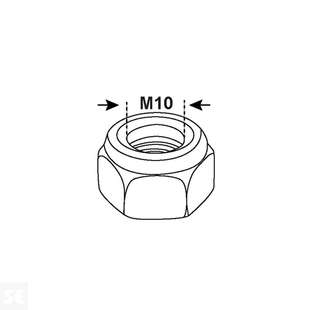 Contratuerca Din985 M10 Vz 985 (40u.)