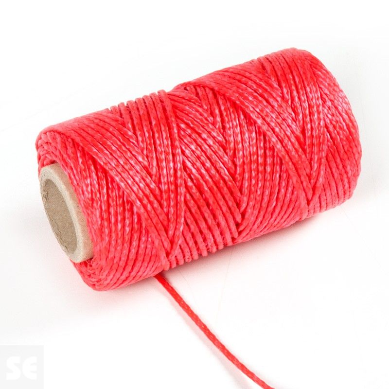 Cordón polipropileno tiralíneas color rojo | Servei Estació