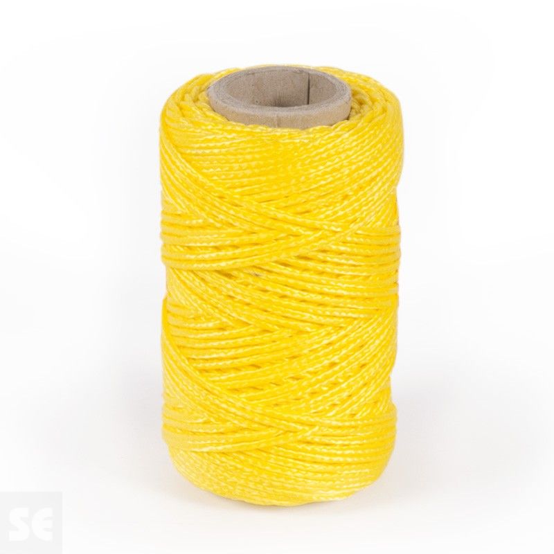 Cordón polipropileno tiralíneas color amarillo | Servei Estació