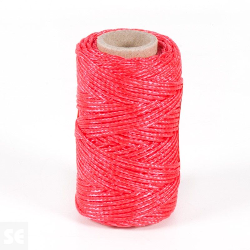 Cordón polipropileno tiralíneas color rojo | Servei Estació