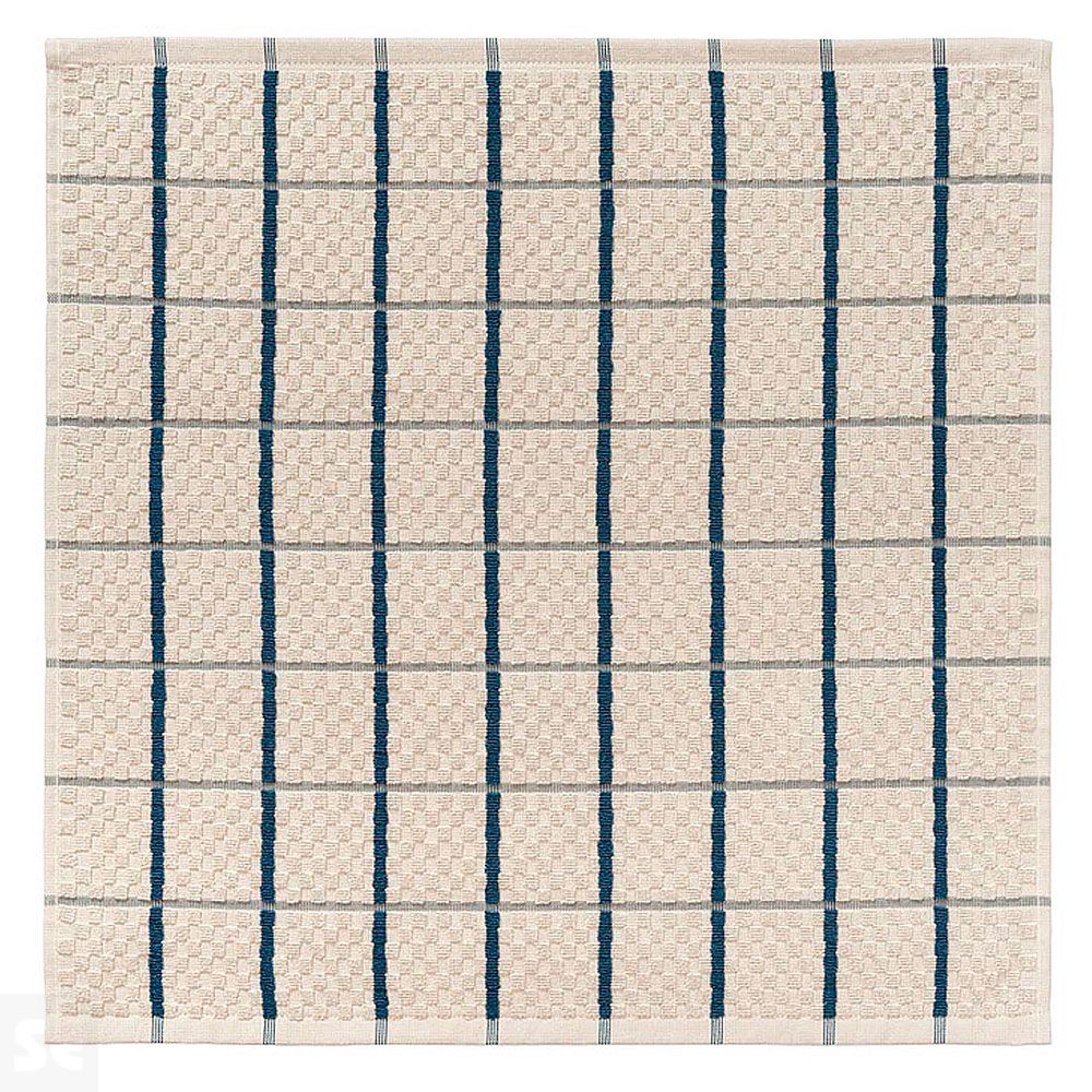 Paño Cocina Cuadros Arena 50x50 cm